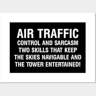 Air Traffic Control and Sarcasm Posters and Art